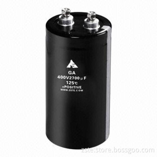 Aluminum electrolytic capacitors, standard screw type, high temperature and high reliability